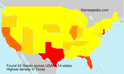 Surname Garido in USA
