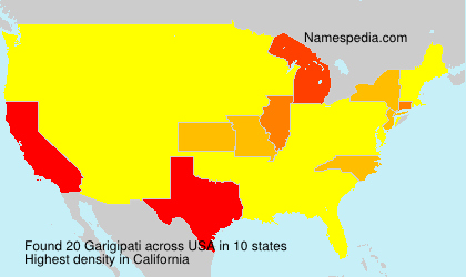 Surname Garigipati in USA