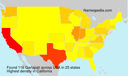 Surname Garlapati in USA