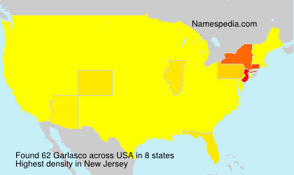 Surname Garlasco in USA