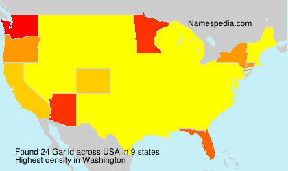 Surname Garlid in USA