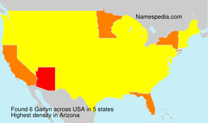 Surname Garlyn in USA