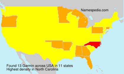 Surname Garmin in USA