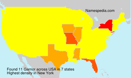 Surname Garnor in USA