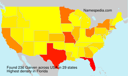 Surname Garven in USA