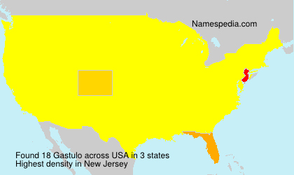 Surname Gastulo in USA