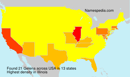 Surname Gelena in USA