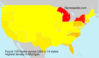 Surname Gerbe in USA
