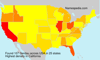 Surname Gerdau in USA
