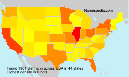 Surname Germann in USA