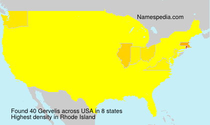 Surname Gervelis in USA