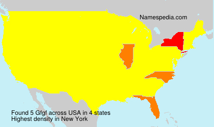 Surname Gfgf in USA