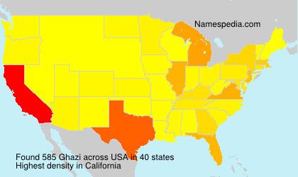 Surname Ghazi in USA