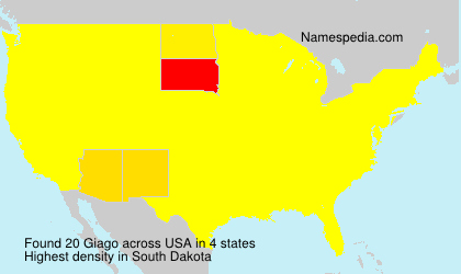 Surname Giago in USA