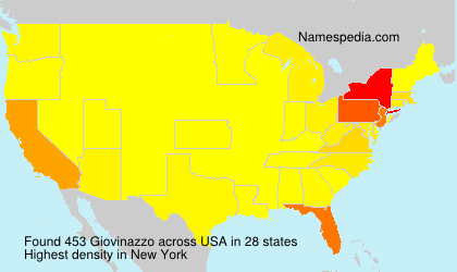 Surname Giovinazzo in USA