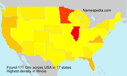 Surname Gits in USA