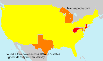 Surname Gnanavel in USA