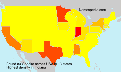 Surname Godeke in USA