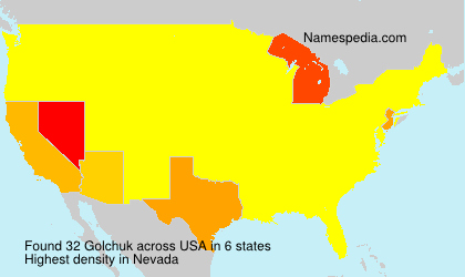 Surname Golchuk in USA