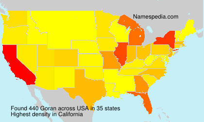 Surname Goran in USA