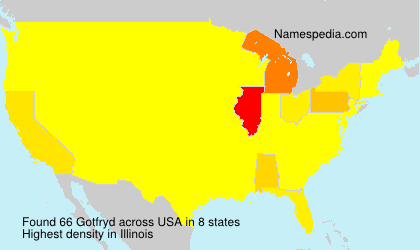 Surname Gotfryd in USA