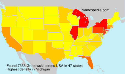 Surname Grabowski in USA