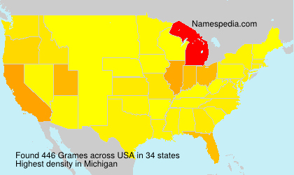 Surname Grames in USA