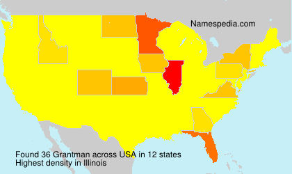 Surname Grantman in USA