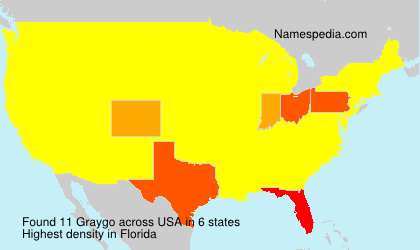 Surname Graygo in USA