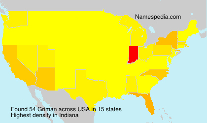 Surname Griman in USA