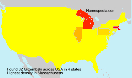 Surname Grzembski in USA