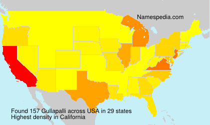 Surname Gullapalli in USA