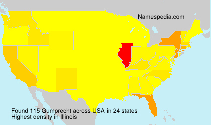 Surname Gumprecht in USA