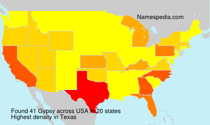 Surname Gypsy in USA