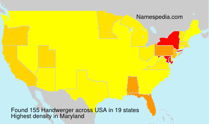 Surname Handwerger in USA