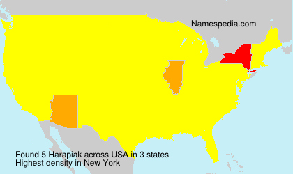 Surname Harapiak in USA