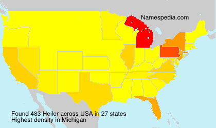 Surname Heiler in USA