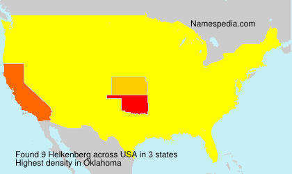 Surname Helkenberg in USA