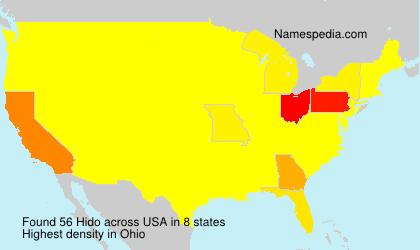Surname Hido in USA