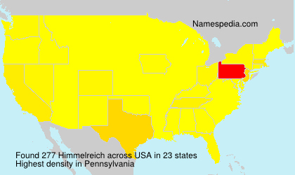 Surname Himmelreich in USA