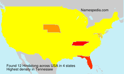 Surname Hindalong in USA