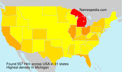Surname Hirn in USA