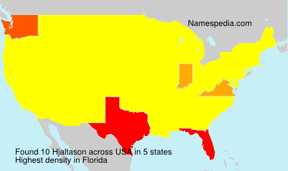 Surname Hjaltason in USA