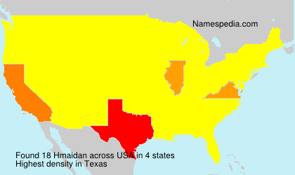 Surname Hmaidan in USA