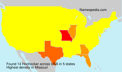 Surname Hochecker in USA