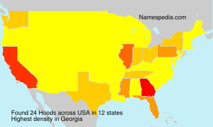 Surname Hoods in USA