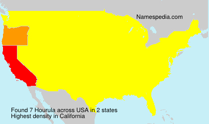 Surname Hourula in USA