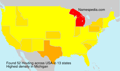 Surname Houting in USA