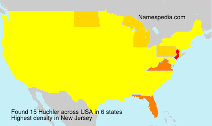 Surname Huchler in USA
