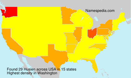 Surname Husien in USA